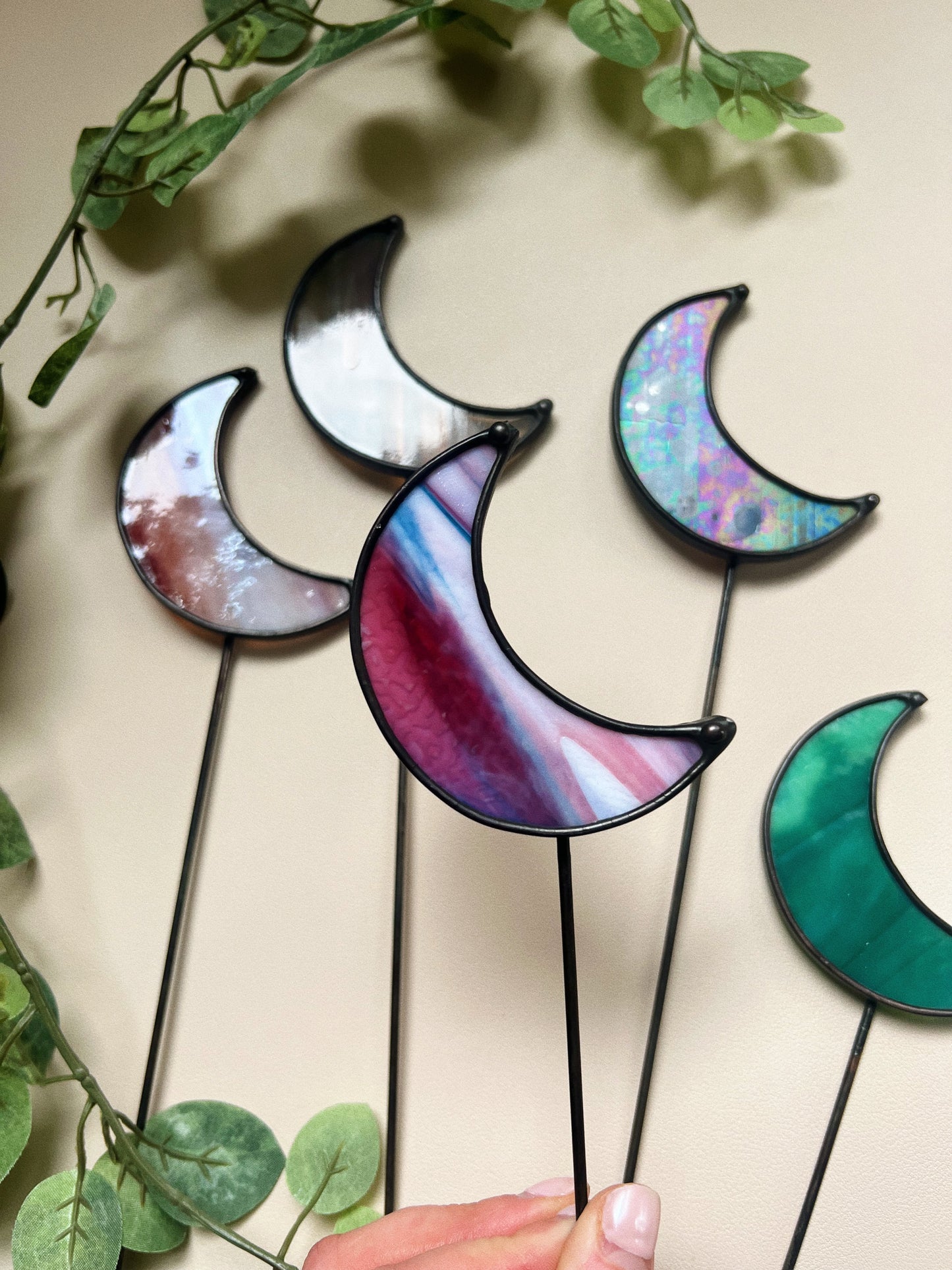 Mystery Moon Plant Stake