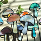 Mushroom Plant Stake