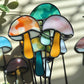 Mushroom Plant Stake