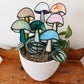 Mushroom Plant Stake