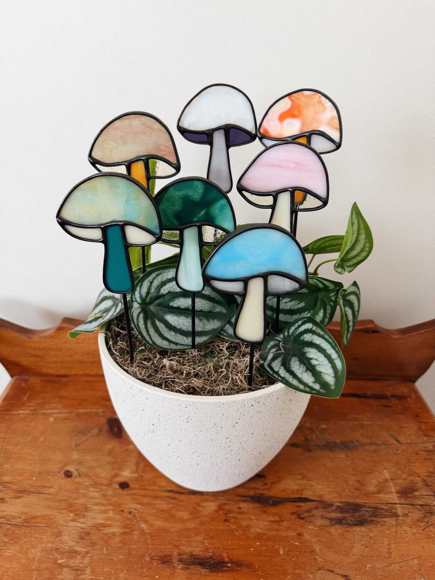 Mushroom Plant Stake